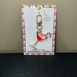 True To Form | Whimsical Candy Cane Martini Bag Charm